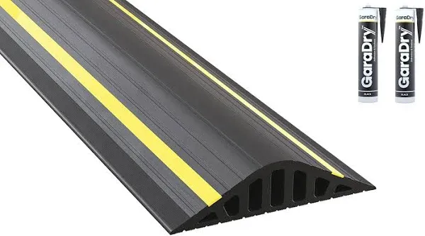 GaraDry 'Garadam' 2" High Garage Door Flood Barrier Threshold Kit