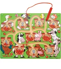 Melissa & Doug Magnetic Wand Number Maze