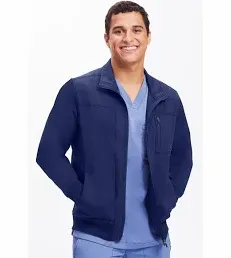 Healing Hands Men's Jonathan Bomber Scrub Jacket