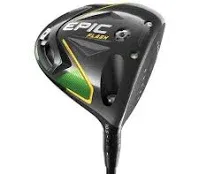 Used Callaway Epic Flash Sub Zero Driver Golf Clubs