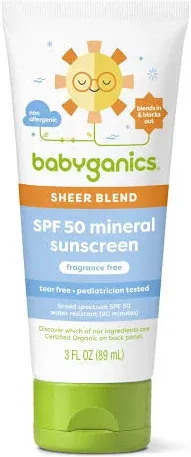 Babyganics 50 SPF Sunscreen Lotion