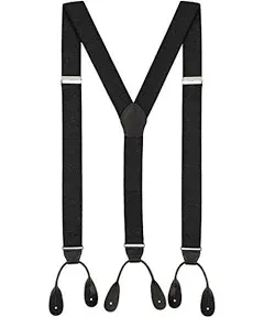 LUTHER PIKE SEATTLE Suspenders for Men - 1.25" Y-Back Men's Suspenders