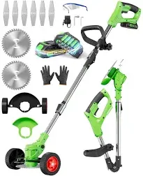 Electric Weed Wacker 2-in-1 Foldable Cordless Weed Eater