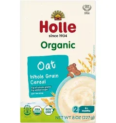 Holle Organic Whole Grain Oat Cereal