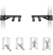 SYL Fitness Dip Bar Attachments for 2" x 2" or 3" x 3" Power Rack