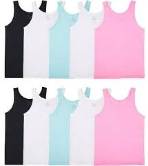 Fruit of the Loom Girls' Undershirts Spin Cami Tank Tops