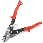 Crescent Wiss 9-1/4" Metalmaster Bulldog Snips - M5R , Red