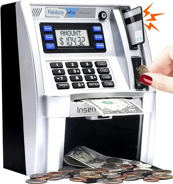 Fishboy Upgraded ATM Piggy Bank Machine