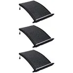 Vidaxl Curved Pool Solar Heating Panels 3 Pcs 43.3"x25.6"