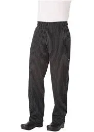 Chef Works PINBS Pinstripe Designer Chef Pants