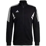 Adidas $70 Men&#039;s Condivo22 Track Jacket Black/White HA6252 Size Medium