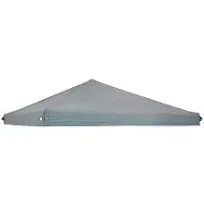 12 x 12 Foot Pop-Up Canopy Shade Oxford Fabric Replacement Top for Canopy Gray