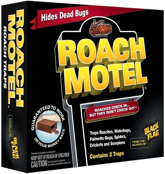 BLACK FLAG ROACH MOTEL-PAK/2