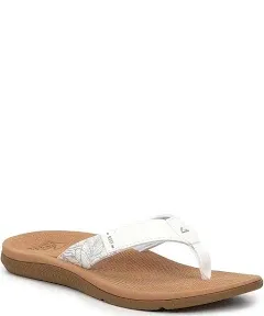 REEF Santa Ana Women's Flip Flop, Arch Support, Water Friendly, Non Marking Outsole