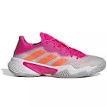 Adidas Barricade Grey/Pink/Orange Women's Tennis Shoes, Size: 8