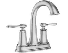 Moen Ellicott Brushed Nickel 2-Handle Bathroom Sink Faucet 84092SRN