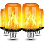 E27 LED Flame Light Bulbs Flicker Burning Effect Bulb Home Christmas Decor Lamp