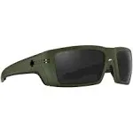 Spy Optic Rebar ANSI Sunglasses Matte Army Green - Happy Gray - Heavyglare