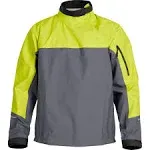 NRS Endurance Splash Jacket - Men's Chartreuse/Gray, 3XL