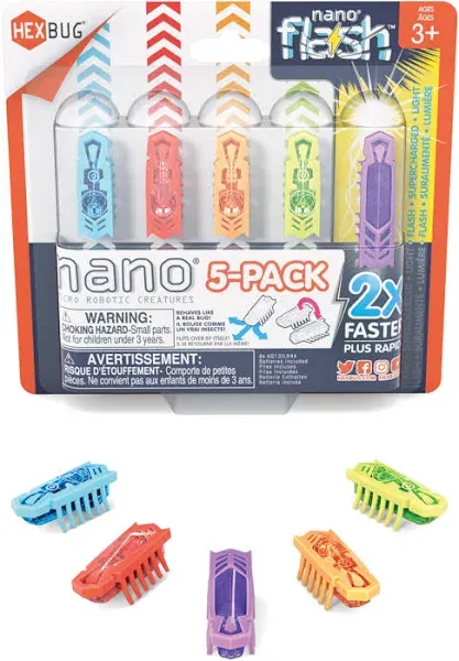 HexBug Flash Nano (Mixed Colors)(5) 