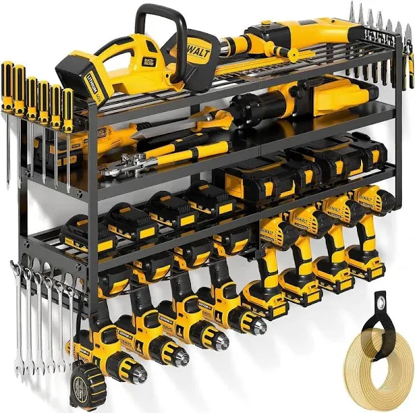 Power Tool Organizer Wall Mount,Drill Holder,Garage Tool Organizer and Storage