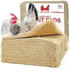 Hen Comfort Nest Pads for Chicken Nesting Boxes