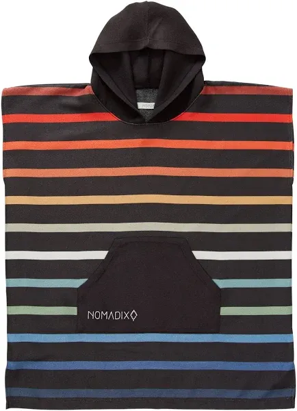 Nomadix Changing Poncho with Pinstripes