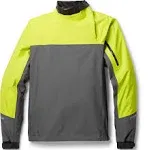 NRS Endurance Splash Jacket - Men's Chartreuse/Gray, XL