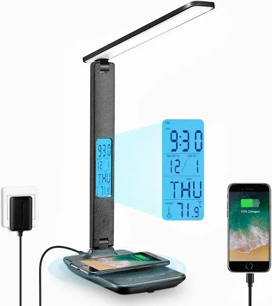 LAOPAO LED Desk Lamp with Wireless Charger