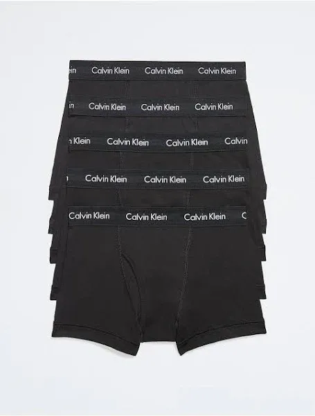 Calvin Klein Men's Classic Fit Cotton Trunks (5-Pack)