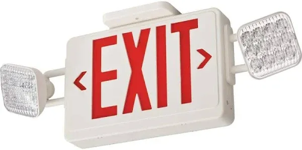 Lithonia Lighting Emergency LED Exit Sign ECRG-SQ-M6