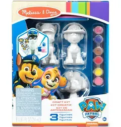 Melissa & Doug Paw Patrol Pup Figurines Craft Kit