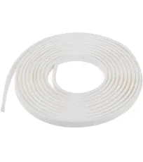 Edge Trim U Seal Extrusion Silicone White Fits 5/64-5/32inch Edge 1M 3.3ft