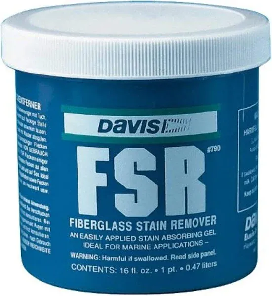 TopOne Davis FSR Fiberglass Stain Remover 16oz