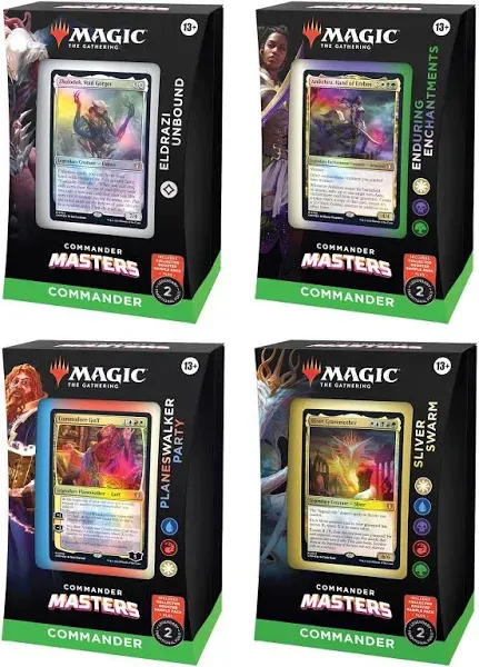 MtG Commander Masters Planeswalker Party Commander Deck