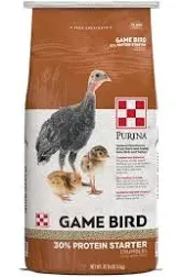 Purina 30% Protein Starter Game Bird