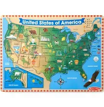 NEW Melissa and Doug&#039;s &#034;U.S.A. SOUND MAP&#034; Hear The State Names and Capitals 