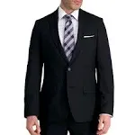 Haggar Men's Smart Wash Repreve Suit Separate Jacket - Slim Fit, Black, 36