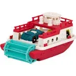 Wonder Wheels by Battat - Ferry Boat - Floating Bath Toy Boat with Cars for Toddlers Age 1 & Up 3 Pc.