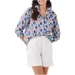 Nic+Zoe Plus Social Circles Boyfriend Shirt