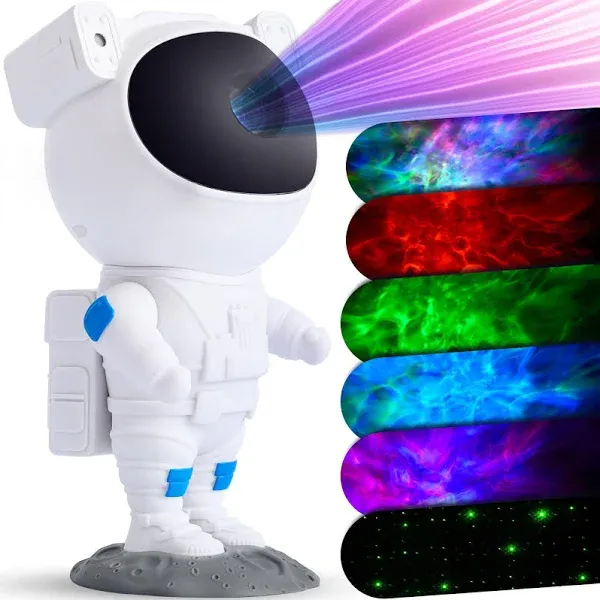 Mind Glowing Astronaut Light Projector Night Lamp Bedroom Kids Galaxy Stars NIB\xa0