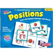 Positions Early Childhood Matching Learning Game, Ages 3-6. New