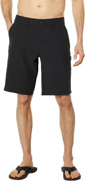 O'NEILL Men's 21 Inch Reserve Heather Hybrid Shorts - Water Resistant Mens Shorts with Quick Dry Stretch Fabric and Pockets