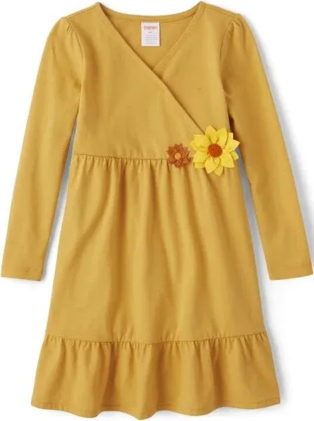 Gymboree Girls and Toddler Long Sleeve Casual Knit Dresses