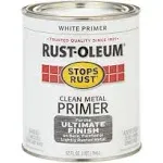 Rust-Oleum White Clean Metal Primer - 1 qt