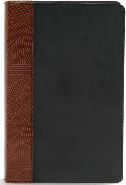 CSB Rainbow Study Bible, Black/Tan LeatherTouch [Book]