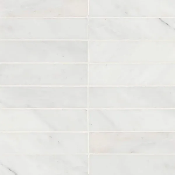 Bedrosians Monet Honed Marble Tile 2" x 8