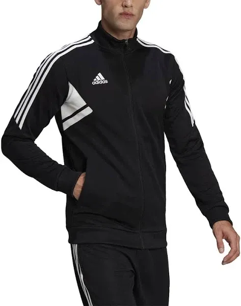 Adidas Condivo 22 Track Jacket, Black-White / S