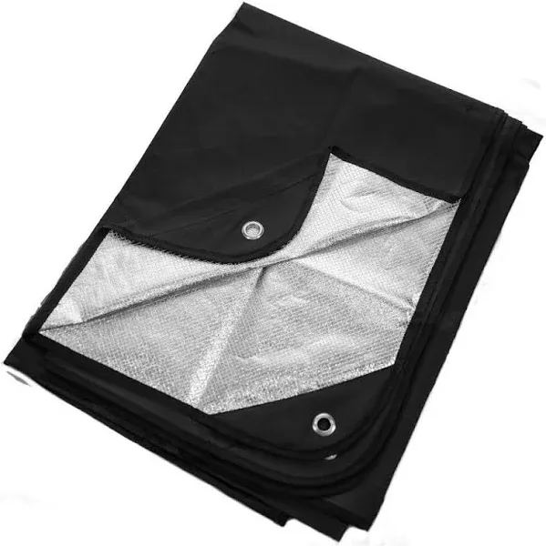 Heavy Duty Survival Blanket – Insulated Thermal Reflective Tarp - 60&#034; x 82&#034;. ...