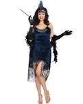 Flapper 1920&#039;s Gatsby Downtown Doll Plus Size Costume